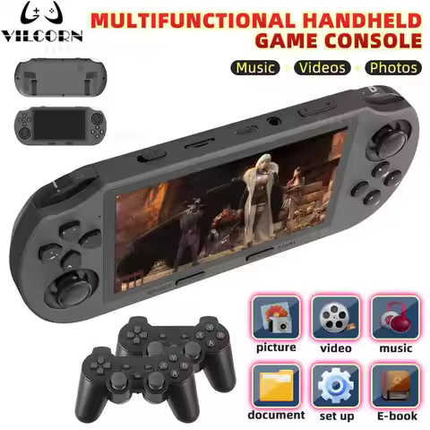NEW SF3000 Portable Handheld Game Console Pocket Video Game Player 20000 Games For PS1 SFC Gameboy M