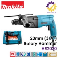 Makita HR2020, 20mm (3/4”) Rotary Hammer Drill, Simple and solid construction, yet powerful performance.