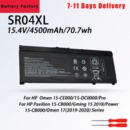 SR04XL Laptop Battery for HP OMEN 15-CE 15-CB 15-CE015DX 15-CB014ur TPN-Q193 TPN-Q194 TPN-C133 HSTNN