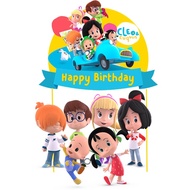 CLEO & CUQUIN CAKE TOPPER