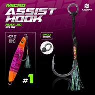 Nidia Micro Assist Single HOOK Assist Hook