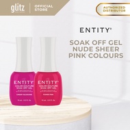 [CLEARANCE] TPO FREE - ENTITY Soak Off Gel Nail Polish Pink Colors (15ml)