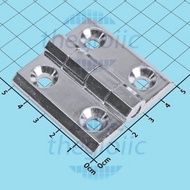 HL050-2 Silver Electrical Cabinet Hinge 50mm
