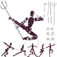 PkghoKids T13 Action Figure 3D Printed Multi-Jointed Movable T13 Lucky 13 Dummy 13 Nova 13 Robot 13
