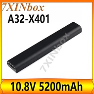 7XINbox A32-X401 A41-X401 10.8V 5200mAh Laptop Battery For ASUS F301 F301A F301U F401A F501 F501A S3