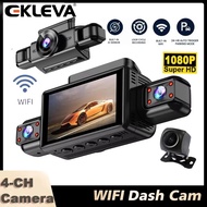 EKLEVA 1080P 4CH Hidden Dash Cam with APP Night Vision Motion Detection 24/7 Parking Monitor G-Senso