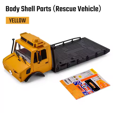 9IMOD RC Car Shell 1/18 RC Car Casing Rear Foor Panel Opening Design For C8823 1/18 RC Crawler Car O