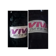 ★Ready Stock★Tayar Motor VIVA Tube Type Tyre FT261 250-17, 275-17 Motorbike Off Road Tire, Tayar Mot