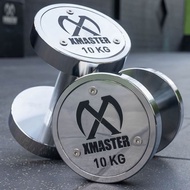 XMASTER Chromed Steel Dumbbell, 22.5KG~60KG, Fitness CrossFit Strength Gym Set, Bodybuilding ROGUE