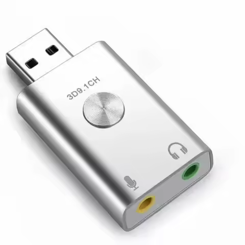 A77P-Live Sound Card USB Interface Featuring 3D Noise Reduction And Enhanced Stereo Sound Quality