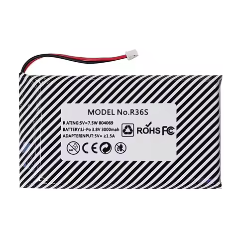 Original 804169 3.7V 3000mAh JST1.25 2P Li Polymer Battery 804066 For Open Source Console R36S Game 