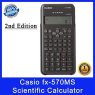 Casio fx-570MS Scientific Calculator. New 2nd Edition Casio FX570MS Scientific Calculator. 40 Scient