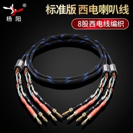 สายลำโพง West Electric HiFi Pure Copper Banana Plug Speaker Cable Professional Audio Cable Y Pin Plu