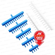 Air Pump Airline Splitter Flow Divider Connector Oxygen Tube Tubing Line Distributor Joint For Aquar