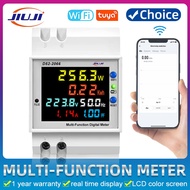 D52-2066TUYA WiFi Remote Monitor 220Voltage Current Power Factor KWH Electric Energy Frequency Meter
