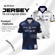 Latest Team Liquid Home Away Jersey 2025 Team Liquid MLBB ID/PH MPL S15 Free Nickname