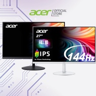[New Model 144Hz Refresh Rate] Acer SA272/SA273 27-Inch FHD IPS ZeroFrame Monitor | Black/White Colo