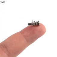 Vvsg 10pcs Nickel Plated GPU Graphics Card Plate Heatsink Screws Spring Screws Parts QDD