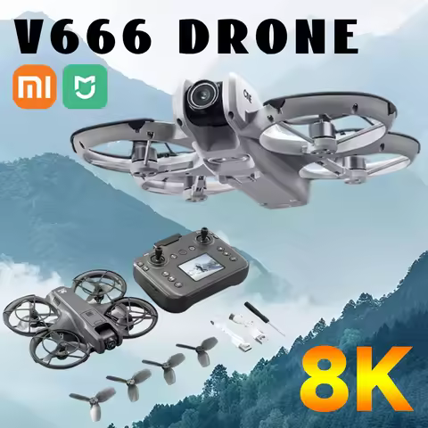 Xiaomi Mijia V666 Drone 8k Professional Dual Camera 5G WiFi Brushless motor Intelligent obstacle avo