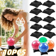 Contents 10PCS Ball Stand Holder Ball Display Stand Basketball Rack Football Universal Ball Stand Ra