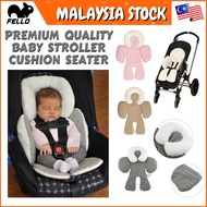 🇲🇾Baby Stroller Cotton Protective Headrest Body Support Pad Mat Car Seat Cushion Car Seater宝宝推车垫