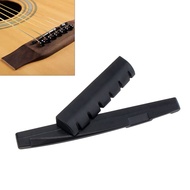 2 colors optional ABS Black Acoustic Guitar Nut / Saddle for 6 String Guitar, Folk Guitar Bridges