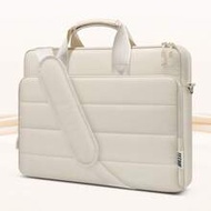 14-17.3 นิ้ว กระเป๋าโน๊ตบุ๊ค, กระเป๋าเอกสารโน๊ตบุ๊คบุนวม, กระเป๋าสะพายข้างคอมพิวเตอร์กันน้ำ สำหรับ A