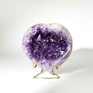 ESP 烏拉圭紫晶愛心 2251360