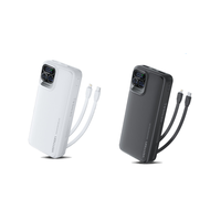 Vention Powerbank Built In Cable USB Type C Lightning LED Display 10000mAh 20000mAh Iphone Android