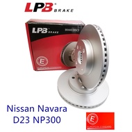 (FRONT) (1 Pair) Nisaan Navara D23 NP300 2.5 15'- LPB Disc Rotor OD 295.6mm