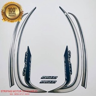 (ORI) striping honda scoopy stylish 2016 idling stop body biru dongker