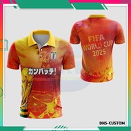 T-shirt Wangki Japan Men's Short Sleeve Sports T-shirt for Adult Men, Trendy Fullprint