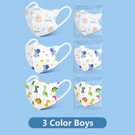 30PCS 5D 3ply Medical  4ply Premium Disposable Kids Mask 0-3/4-12 years old 3D Medical Face Mask 医用级