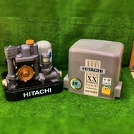 HITACHI ปั๊มอัตโนมัติ รุ่น WM-P250XX 250วัตต์ 220V ท่อดูด-ออก 1" ระยะดูด 8เมตร ระยะส่ง 18เมตร แบบถังเหลี่ยม แรงดันคงที่ ปั๊มน้ำ มีความคงทน ส่ง KERRY