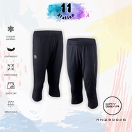 PROTECH Unisex Elastic Slim Fit Plain 3 Quarter Training Bottom RNZ80026