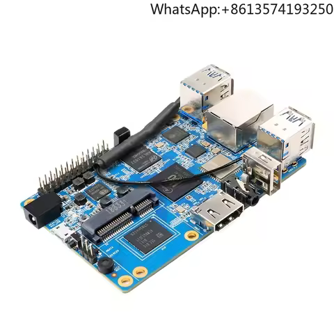 Orange Pi 3 H6 2GB LPDDR3 + 8GB EMMC Flash Gigabyte Ethernet Port AP6256 WIFI BT5.0 4*USB3.0 Support