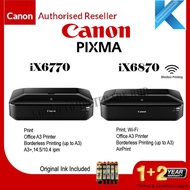 Canon Pixma IX6770 IX6870 A3 Inkjet Printer