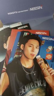SEVENTEEN Mingyu Nescafé Photocards