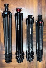 Manfrotto Sirui Pro Gold 碳纖維腳架 鋁腳架 4枝 （每枝$1200）
