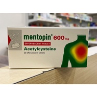 MENTOPIN 600mg ACETYLCYSTEINE (effervescent tablet)