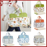 WLSBW Waterproof Baby Diaper Bag Large Capacity Fashion Printing Stroller Nappy Bags Travel Shoulder Bag Mommy Handbag