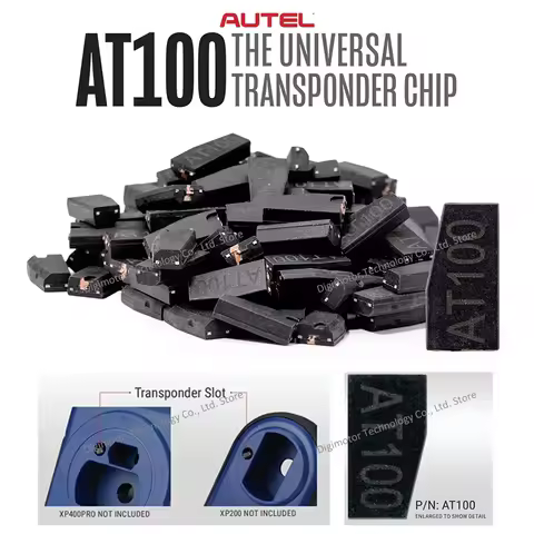 10/20/50pcs Autel AT100 Chip Used with XP200, XP400, XP400PRO Compatible with Autel Key Programming 