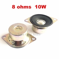 【User-friendly】 2Pcs 10 watt 2 Inch Tweeter 8 ohms 4 ohms 10W 8R Diameter 50MM 5CM Treble Audio Loud