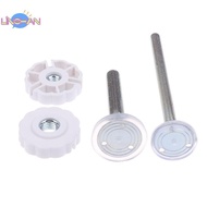 [LinshanS] 1/4pcs White M8 M10 Baby Gate Spare Kit - Pressure Fit Spindles & Screw Bolts For Safety 