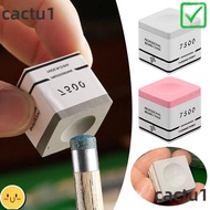 CACTU TP7500 Billiard Chalk, Fine Powder Pink/Grey Snooker Neutral Pool Chalk,  Non-slip Square Bill