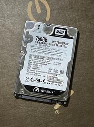 WD 威騰 黑標 WD7500BPKX 750GB 750G 2.5吋 SATA3 7200轉 16M 筆電 NB 硬碟