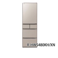日立 - R-HWS480KH/XN 365公升 變頻 觸控式 多門雪櫃 晶瑩香檳金/右門鉸