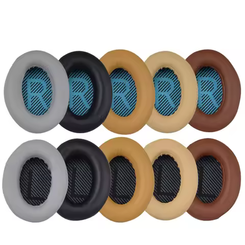 Replacement Ear Pads Earpads for Bose QuietComfort QC 2 15 25 35 Ear Cushion for QC2 QC15 QC25 QC35 