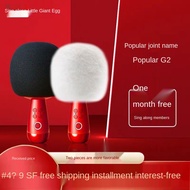 Sing it, microphone, big egg, microphone, audio, home integrated wireless Bluetooth, national karaoke microphone g2pro