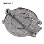 FAYSHOWSG Tortilla Press, Aluminium Alloy 6.3 Inch Dough Press, Kitchen Tools Non Stick Surface Heav